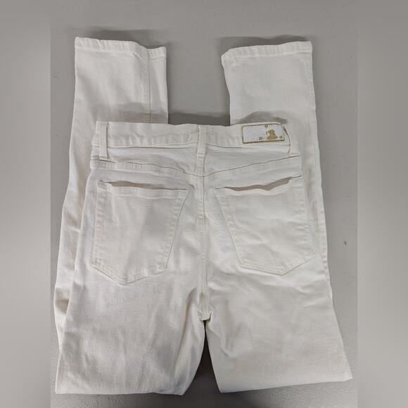 Rtr sz 28 (6) RE/DONE 70s Straight Leg Jeans white summer denim pants bottom - Picture 5 of 10